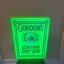 Vintage Gordon's London Dry Gin Illuminated Sign Image 4