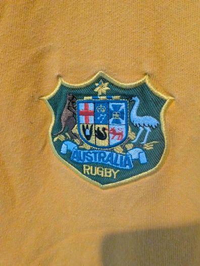 Australia Wallabies Rugby Jersey | 90s Vintage | Cotton Traders | Size XL