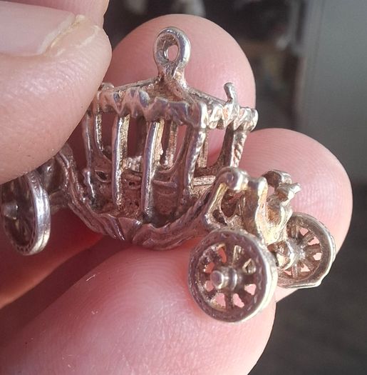 Selection Of Vintage Sterling Silver Charms