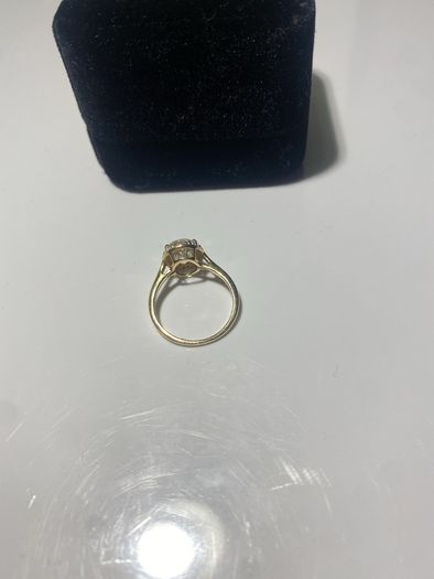 Morganite Ring 9ct Gold