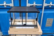 Glass Terrarium with Mesh 40x30x30 F
