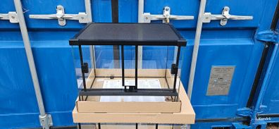 Glass Terrarium with Mesh 40x30x30 F