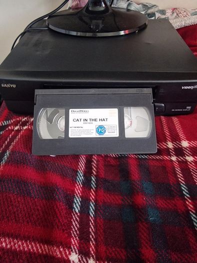 Vhs Video Sanyo Vhr-495 Ir