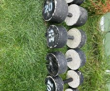Concrete Dumbells 10kg 15kg 20kg
