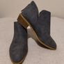 Grey Suede Ankle Boots Image 8