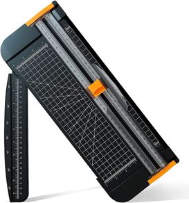 A4 Paper Cutter Paper Trimmer Guillotine with Automatic Security Safeguard Scrapbooking Tool for Cutting Paper