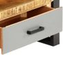 TV Cabinet 100x30x50 cm Solid Mango Wood Image 3