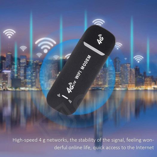4G LTE Wireless USB Dongle Router 150Mbps High Speed Modem Stick 4G Sim Card Wireless Router Home Office Wireless WiFi Adapter