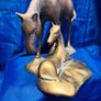brass horse and foal Image 2
