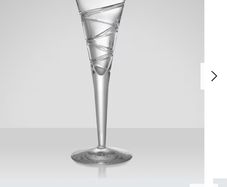 Waterford crystal champagne flutes