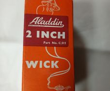 Vintage Aladdin 2" Wick Box (Part No. C.511)