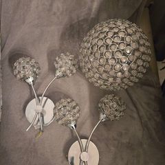 Wall lights and ceiling light