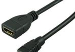 Mini HDMI Male to HDMI Female Lead