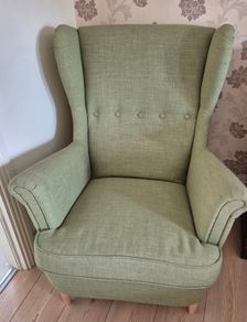 IKEA strandmon armchair