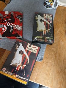 U2 Rattle and hum Vhs Dvd Vertigo Dvd