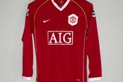 Nike Manchester United Mens 2006/2007 Home Long Sleeve Jersey No.4 Heinze Size Medium