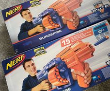 Nerf guns new in box