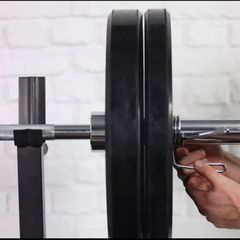 7ft (20kg) Olympic Bar + 100kg of bumper plates