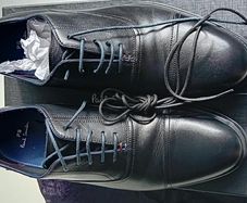 Paul Smith Timothy TC Oxford shoes  As New- Black leather - Size 8 RRP 250 Euros