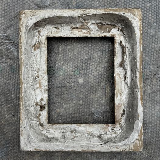 Antique wood / decorative plasterwork frame