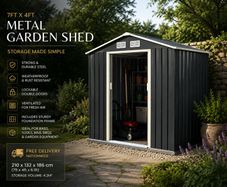 Metal Shed 7ft x 4ft