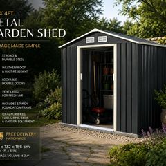 Metal Shed 7ft x 4ft