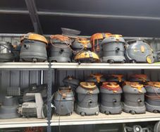 Job lot of vacuum cleaners