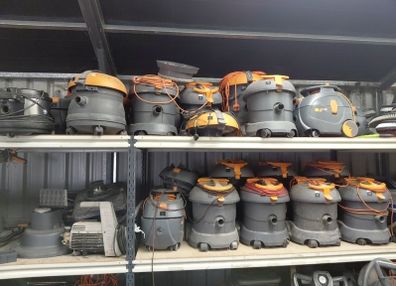 Job lot of vacuum cleaners
