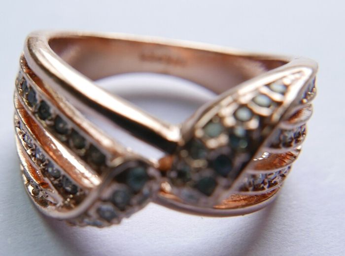 Vintage 18K GP Gold Plated Ring size K