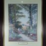Walter Williams Picture in Frame (1835-1906) Harvesters English Country Landscape Image 2