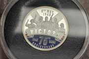Solomon Islands 2020 Silver Proof 1 Dollar 75th Anniversary VE Day