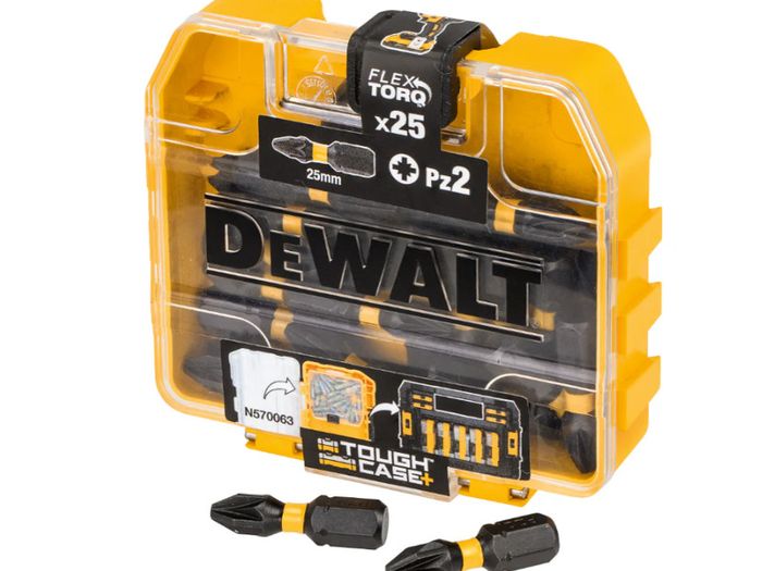Dewalt DT70556T Extreme FLEXTORQ PZ2 Screwdriver Bits 25mm (Pack of 25)