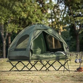 2 Person 4in1 Tent For 2 Persons Pop-Up Tent Camp Bed With Camping Lounger