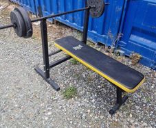 weight bench & weights