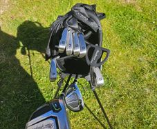 MacGregor CG4000 mens left-handed golf clubs set + bag