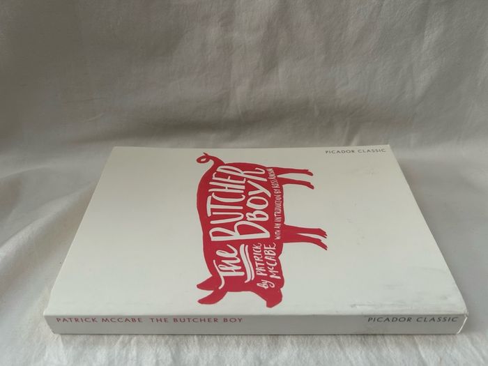 Patrick McCabe SIGNED Copy of The Butcher Boy Picador Classic Paperback VG