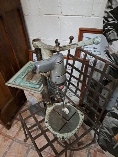 Vintage Stanley Drill@Stand