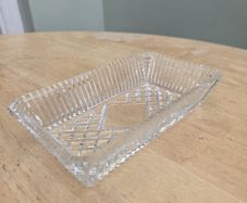 Vintage Waterford Crystal Rectangle Dish