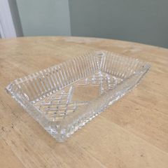 Vintage Waterford Crystal Rectangle Dish