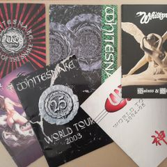 WHITESNAKE original concert tour programmes Metal