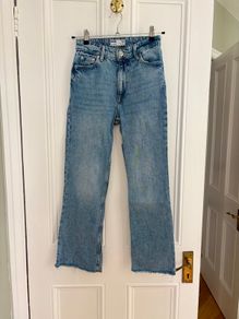 Cropped Flare Jeans Bershka