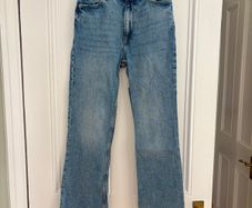 Cropped Flare Jeans Bershka
