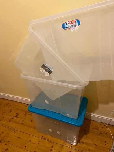 plastic storage box
