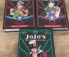 Viz media hardback jojo's bizarre adventure
