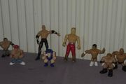 8 Wrestling Figures