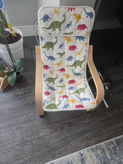 child armchair not used