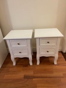 2 Matching Bedside table