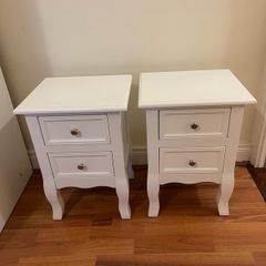 2 Matching Bedside table