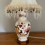 Masons Brown Velvet Ironstone Table Lamp. Image 2