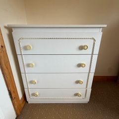 Dressing table four drawers, 90cm high, 80cm wide, 45cm deep